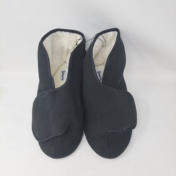 Silvert’s Slipper Booties SIZE XL BLACK WOMEN & MEN - Picture 8 of 12